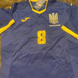 Joma UKRAINE National Team RUSLAN MALINOVSKYI Men's JERSEY Sz M,L,XL,2XL  NEW